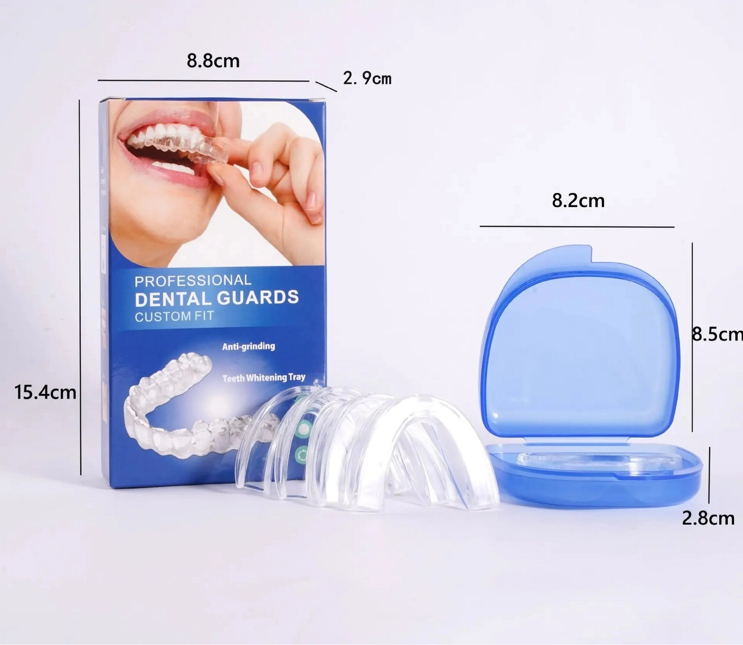 Food-Grade EVA Night Guard Thermoplastic Dental Set