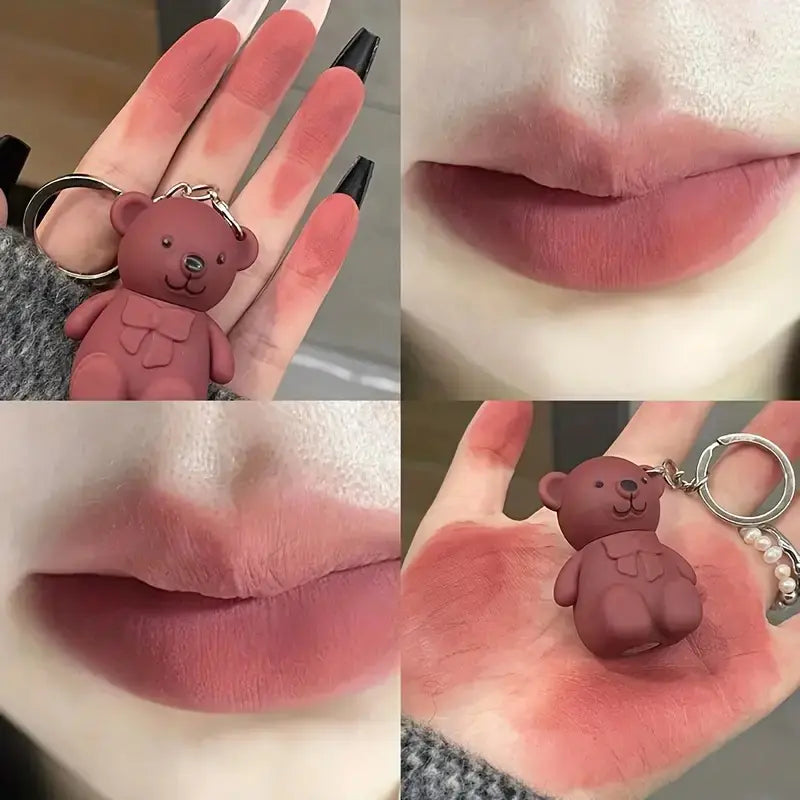 Matte Lip Glaze with Plumping Effect - 6 Colors