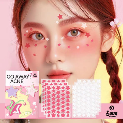 Butterfly Shape Acne Pimple Patch Stickers Blemish Spot Concealer Cover 0.1Mm Acne Treatment Pimple Remover Skin Care