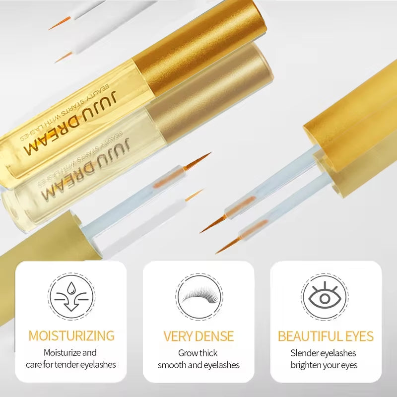 1Pcs Bottle of Nourishing Eyelash Enhancer Serum,Eyelash Growth Serum,Natural Ingredients,Longer and Thicker Eyelashes Cosmetics