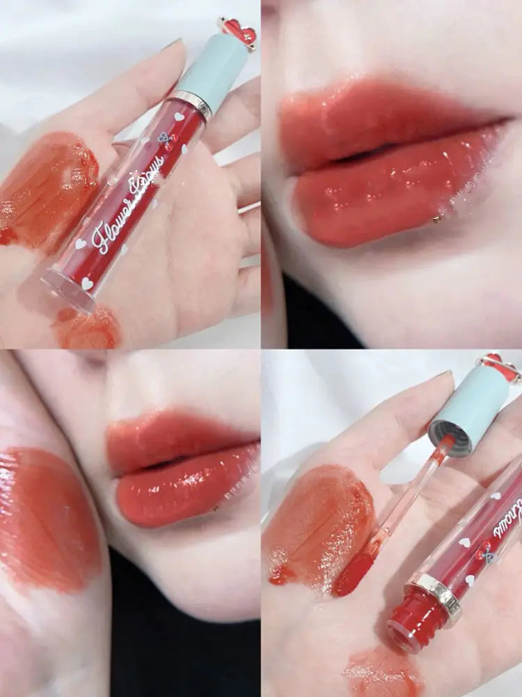 Flower Know Crystal Jelly Lip Glaze Moisturizing Lipstick