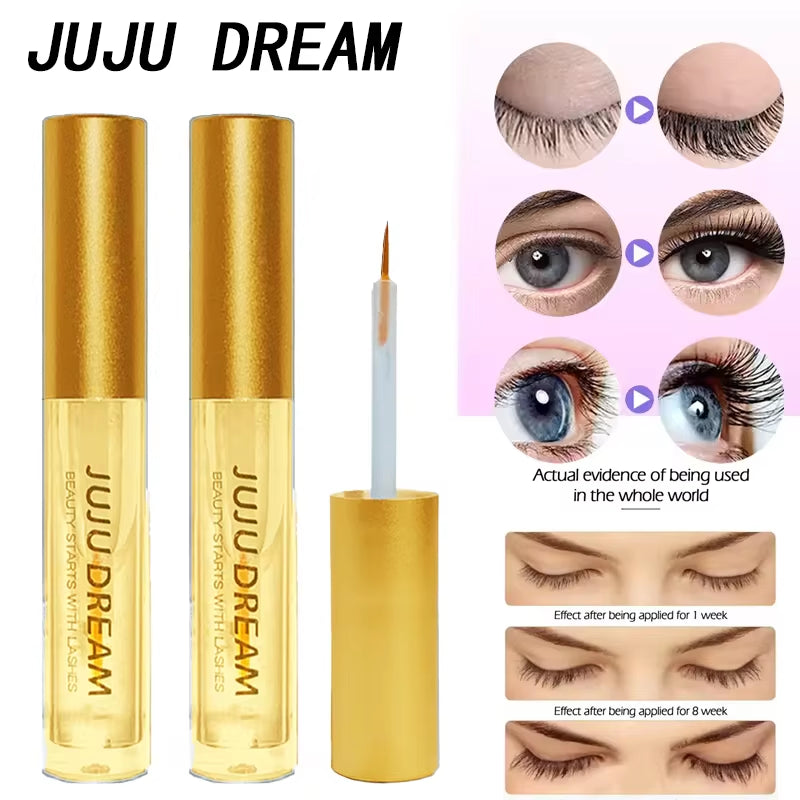 1Pcs Bottle of Nourishing Eyelash Enhancer Serum,Eyelash Growth Serum,Natural Ingredients,Longer and Thicker Eyelashes Cosmetics
