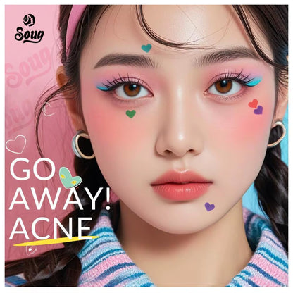 Butterfly Shape Acne Pimple Patch Stickers Blemish Spot Concealer Cover 0.1Mm Acne Treatment Pimple Remover Skin Care