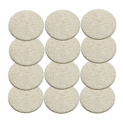 6x6cm Loofah Makeup Remover Pads for Eyes and Face